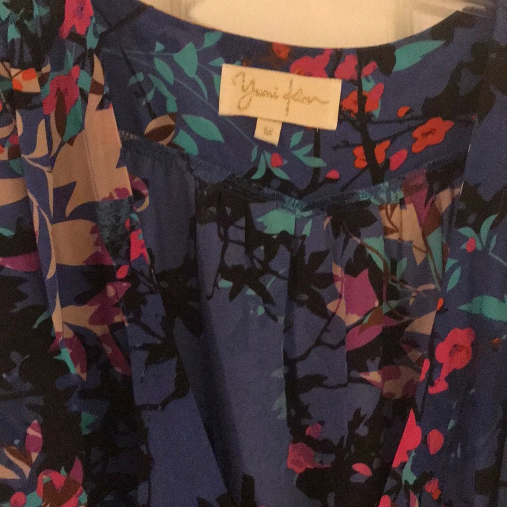 Floral Silk wrap maxi dress